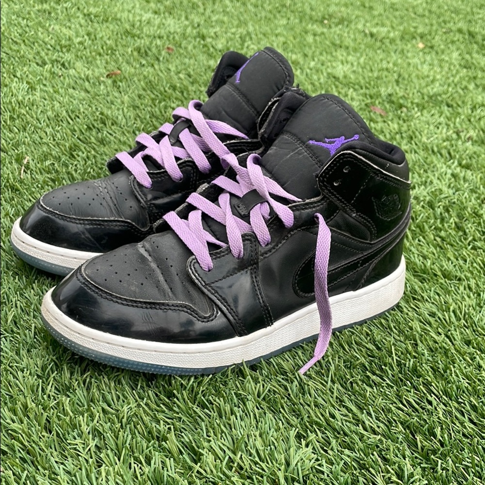 Youth Air Jordan 1 Mid Space Jam (With Box)